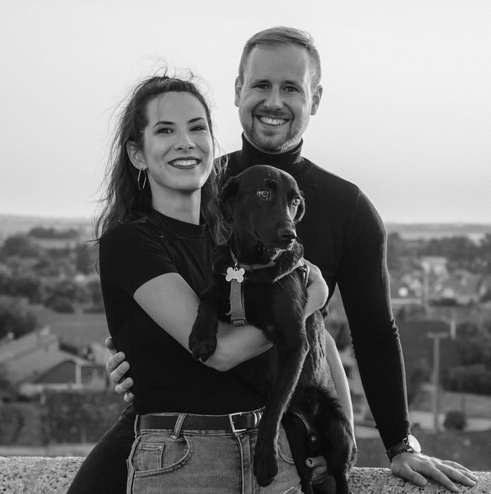 Imre Ádám és családja